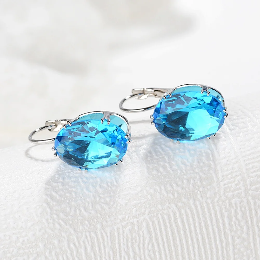 Oval Cut Earrings - Image 7